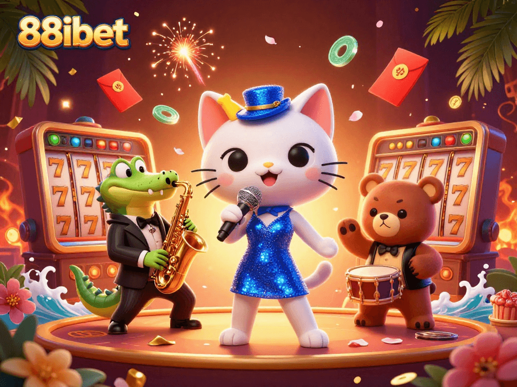 Experience thrilling wins at 88ibet with our vibrant casino atmosphere featuring dynamic characters and games.