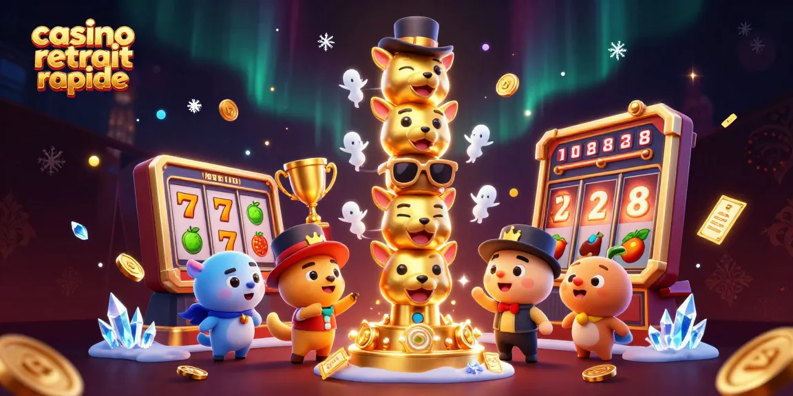 Retirez rapidement vos gains dans un casino retrait rapide grâce à des rouleaux de machines à sous animés.