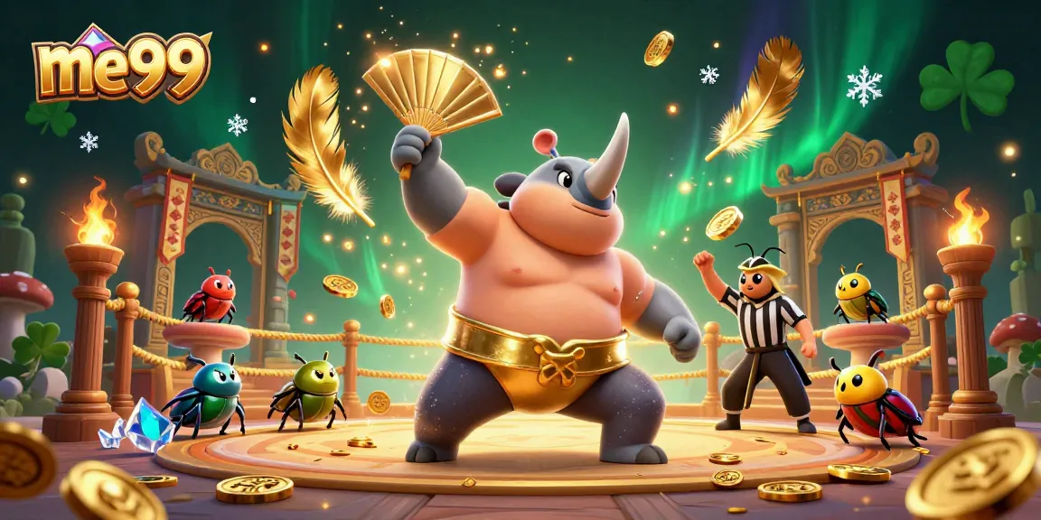 Experience thrilling gameplay at me99, where the action-packed sumo showdown sends coins flying!