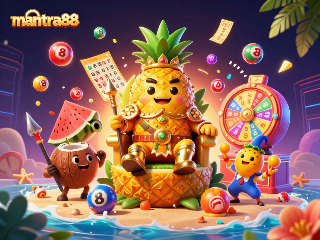 Experience winning thrills at mantra88 with vibrant casino characters and game elements.