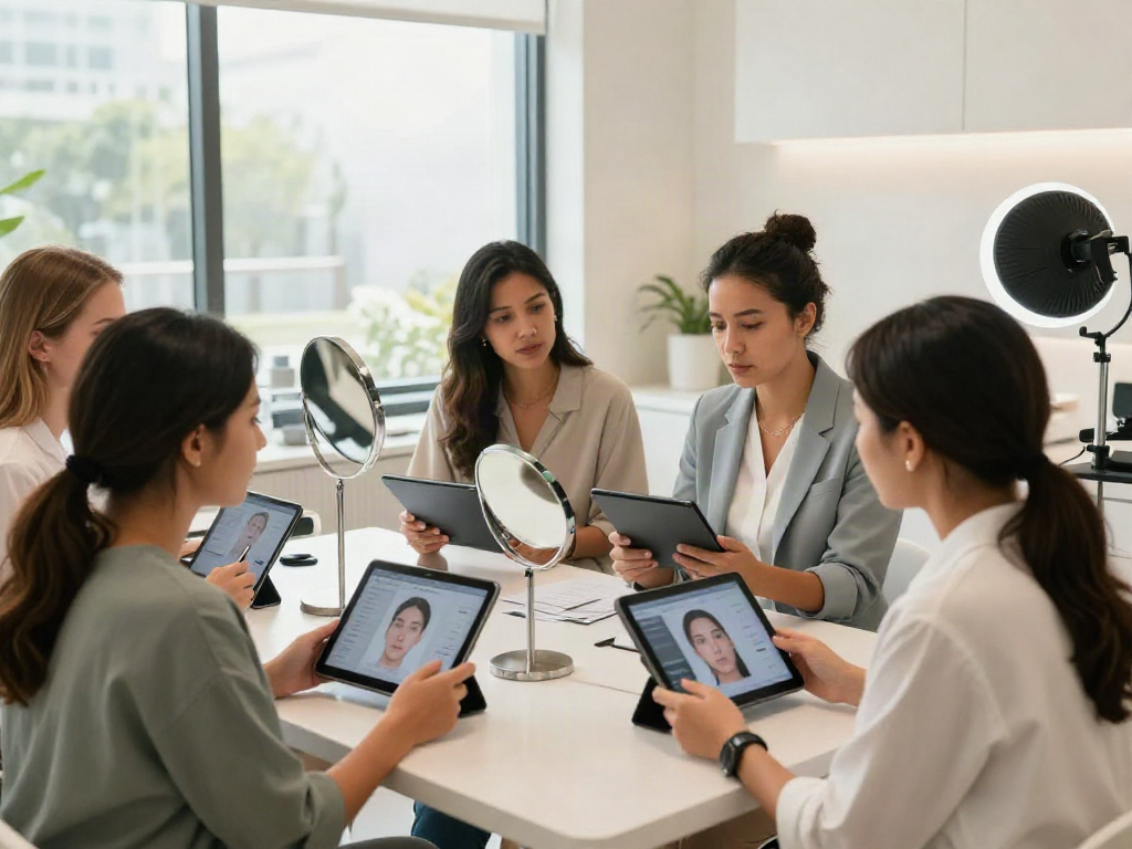 Alternatives to QOVES analysis in a professional skincare clinic.