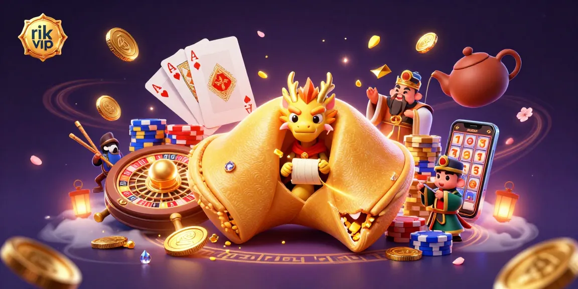 Engage players with the rik vip experience, spinning luck and glory in a vibrant 3D casino setting.