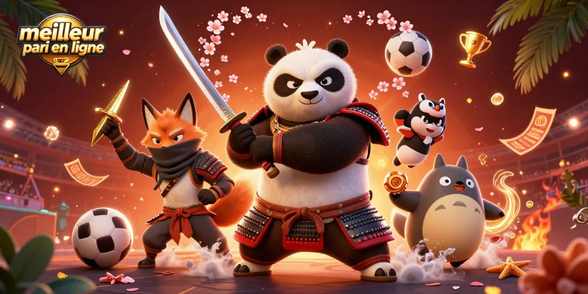 Pariez sur le meilleur site de pari en ligne avec des personnages animés et des éléments de jeu captivants.