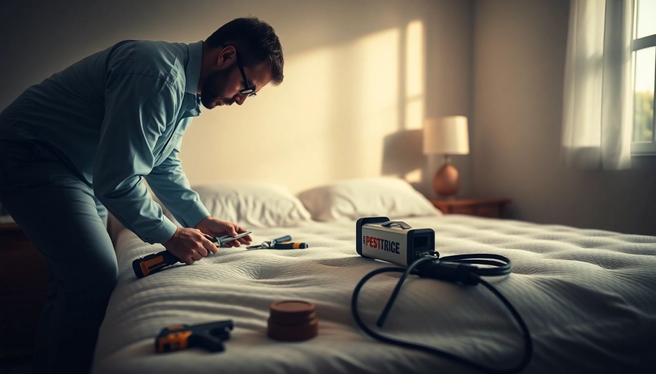 Apply effective bed bug control techniques in a professional pest control setting.