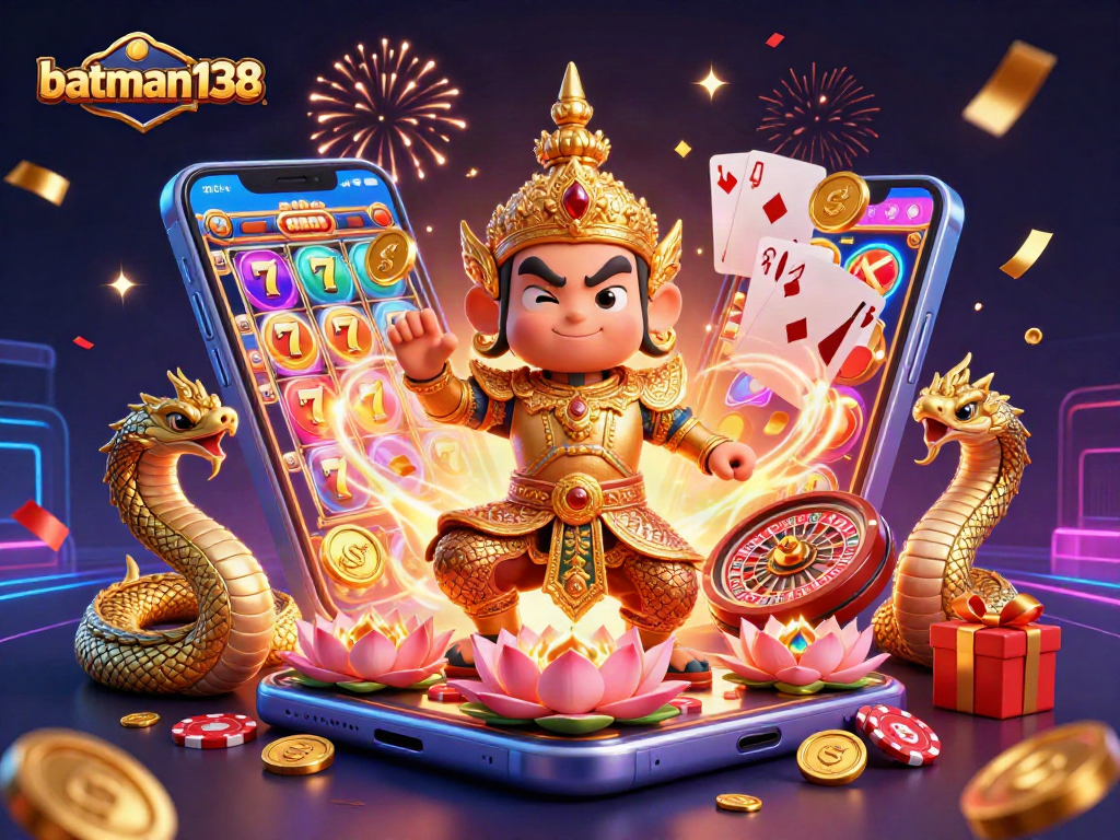 Engage with batman138 through thrilling slot games and vibrant casino visuals.