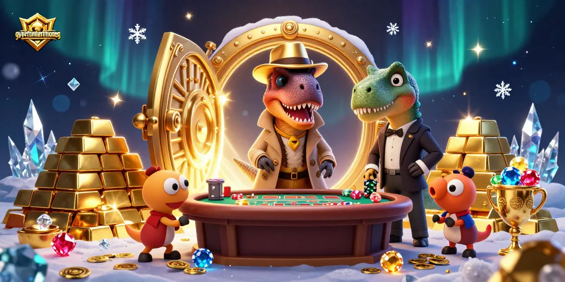 Experience exciting gameplay with quyetchientienthuong as a velociraptor card counter sneaks at the casino.