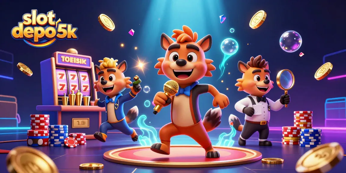 Slot depo 5k menghadirkan hewan hyena lucu di kasino, menawarkan permainan seru dengan peluang menang tinggi.