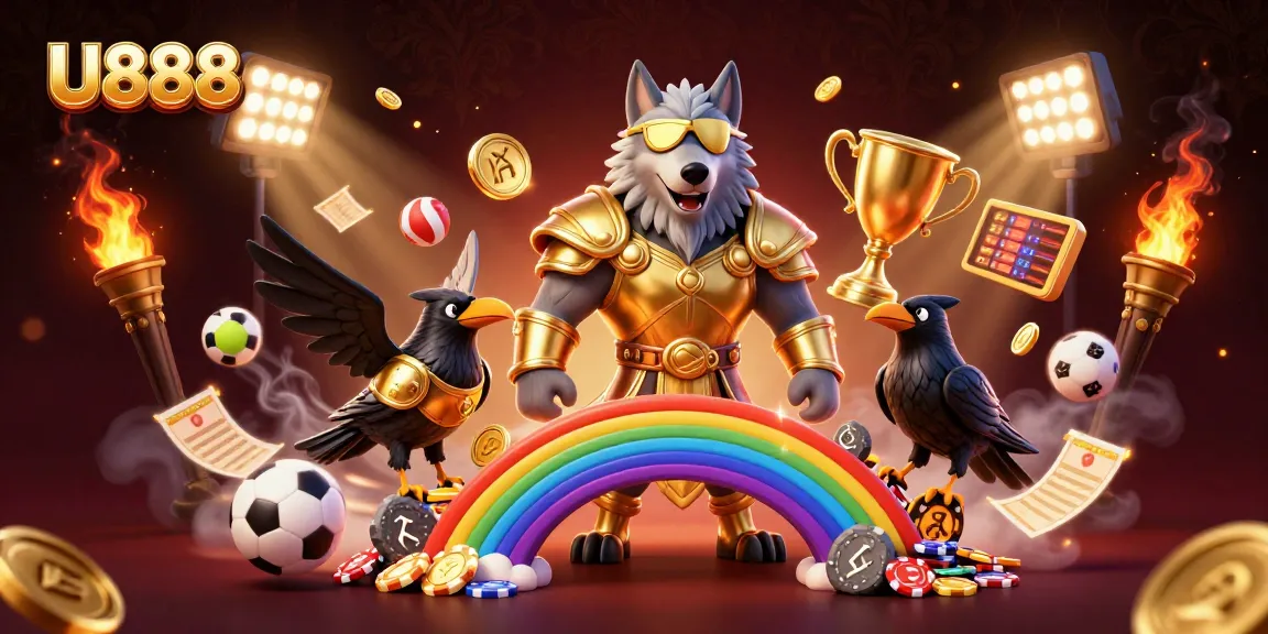Engage in thrilling gambling at U888 with mythical characters and dynamic sports elements.