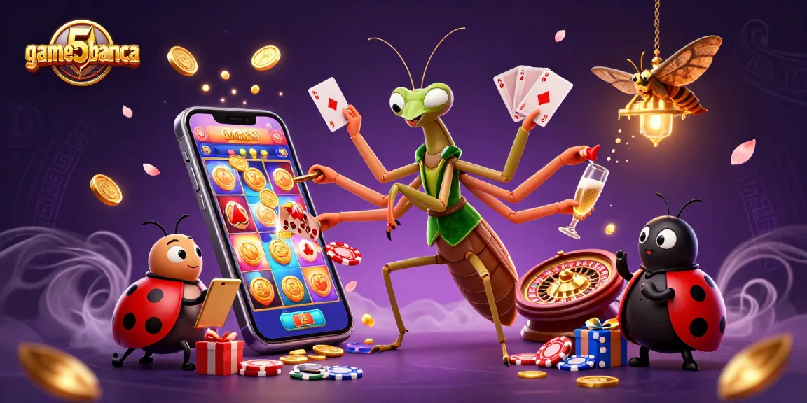 game5banca offers exhilarating online casino experiences with dynamic gaming action and vibrant visuals.
