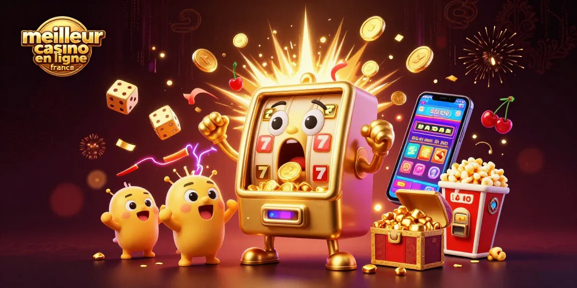 Jouer au meilleur casino en ligne France avec des machines à sous qui explosent de gains