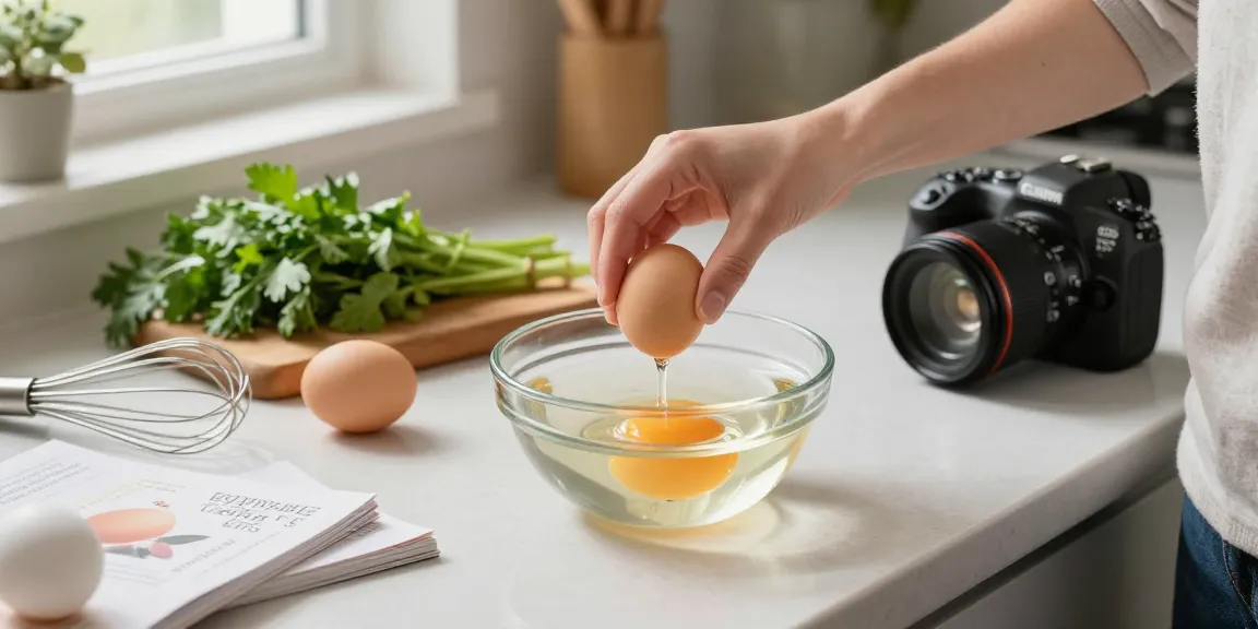 Uji kesegaran telur dengan metode Egg Float Test di https://www.eggfloattest.com/contact saat memasak dengan bahan segar.