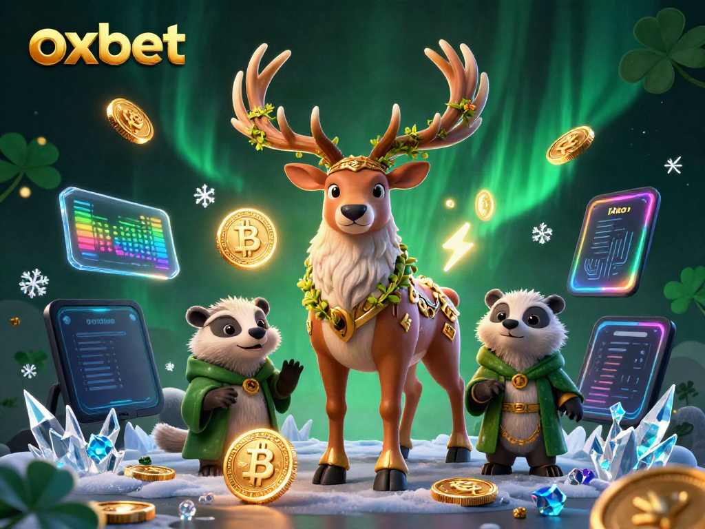 Experience thrilling gameplay at OXBET with vibrant 3D characters and cryptocurrencies.