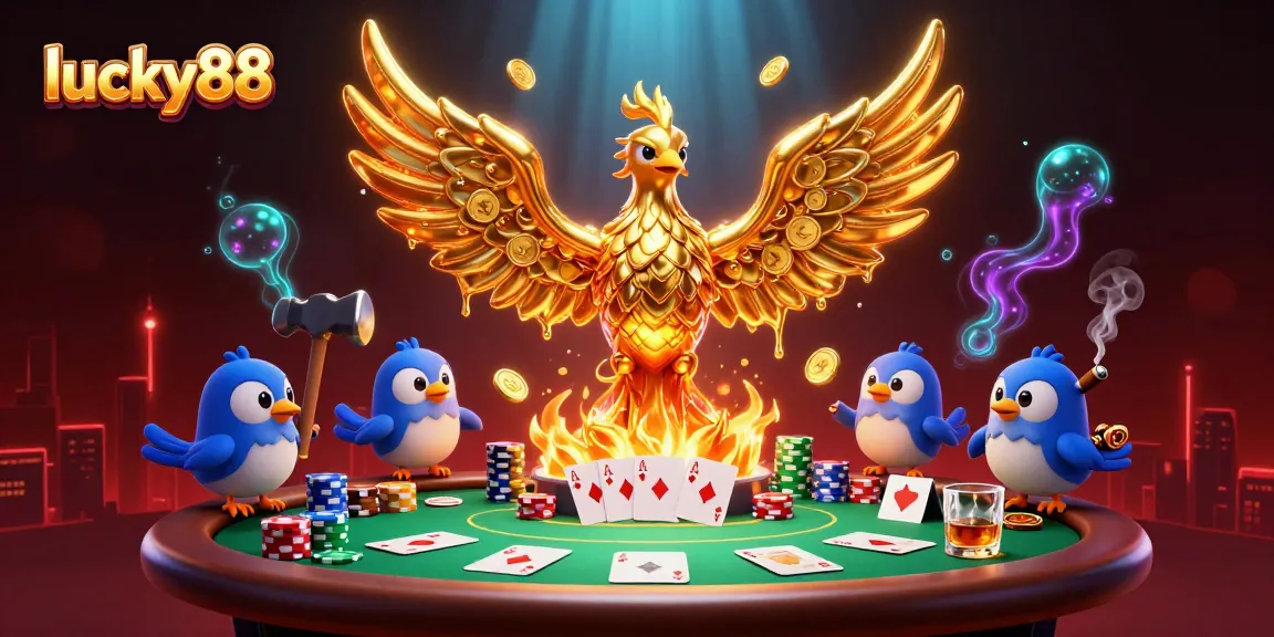 Experience the thrilling world of lucky88 poker with molten phoenix and vibrant game elements.