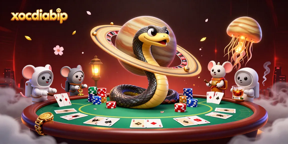 Engage with xocdiabip in a vibrant casino universe featuring bets and gaming elements.